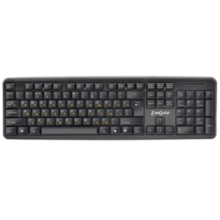 Клавиатура Exegate LY-331L2 черная USB  2,2м  купить в Инфотех