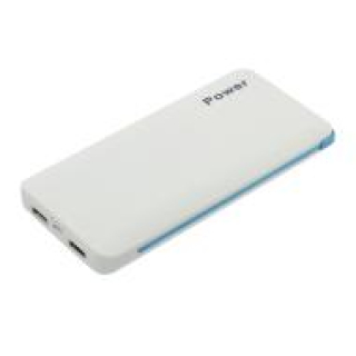 Портативная батарея KS-is Power KS-240White, 9800 мА/ч, белый,  переходники 2 шт.(mini USB, Apple Lightning)  купить в Инфотех