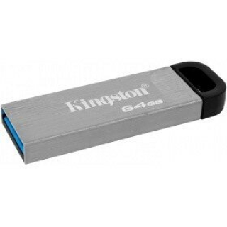 Флеш диск 64Gb Kingston DataTraveler Kyson DTKN/64GB USB3.1 серебристый/черный  купить в Инфотех
