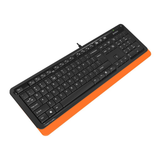 Клавиатура A4Tech Fstyler FK10 черный/оранжевый  USB  купить в Инфотех