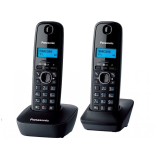 Радиотелефон Panasonic KX-TG1612RUH  2 трубки  купить в Инфотех