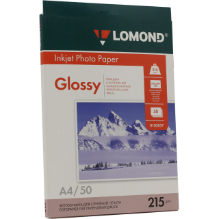 Бумага глянцевая Lomond 1xA4 215г/м2 50л. 0102057 купить в Инфотех Бумага глянцевая Lomond 1xA4 215г/м2 50л. 0102057 купить в Инфотех