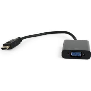 Переходник HDMI-VGA 19M/15F 15см  Cablexpert    A-HDMI-VGA-04  купить в Инфотех