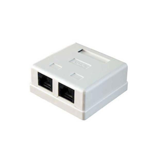 Розетка RJ45 двойная кат 5е. GEMBIRD NA214 купить в Инфотех Розетка RJ45 двойная кат 5е. GEMBIRD NA214 купить в Инфотех