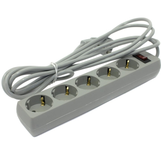 Сет. фильтр Exegate SP-5-3G 5 розеток 3м серый  купить в Инфотех