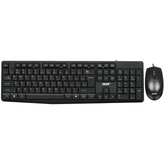 Клавиатура + мышь Acer OMW141 черный USB   купить в Инфотех
