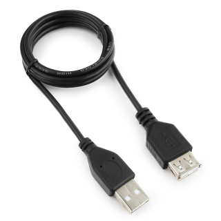 Кабель удлинитель Гарнизон USB 2.0, AM/AF, 1.8м, пакет (GCC-USB2-AMAF-1.8M)  купить в Инфотех