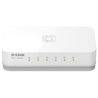 Коммутатор D-Link DES-1005C  5x100Мbit  купить в Инфотех