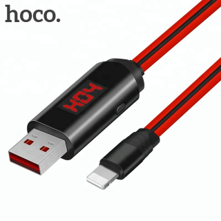 Кабель MicroUSB HOCO U29 LED Timing Micro Charging Cable красный 1м купить в Инфотех Кабель MicroUSB HOCO U29 LED Timing Micro Charging Cable красный 1м купить в Инфотех
