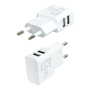 Зарядное устройство Orient PU-2402 на 2xUSB 2100mA белый  купить в Инфотех