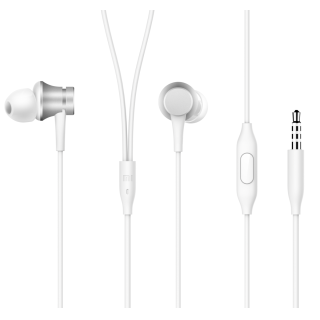 Наушники Xiaomi Mi In-Ear Headfones Basic / Piston Fresh  Silver  [ZBW4355TY]  купить в Инфотех
