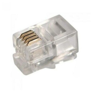 Коннектор RJ-11 5bites US010A 4P4C 100ШТ купить в Инфотех Коннектор RJ-11 5bites US010A 4P4C 100ШТ купить в Инфотех
