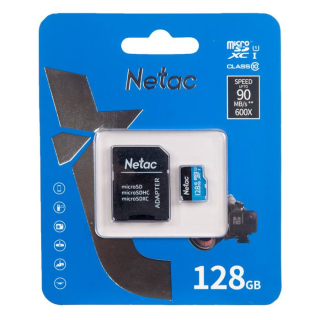Карта памяти 128GB MicroSDXCl Netac P500 NT02P500STN-128G-R с адаптером купить в Инфотех Карта памяти 128GB MicroSDXCl Netac P500 NT02P500STN-128G-R с адаптером купить в Инфотех