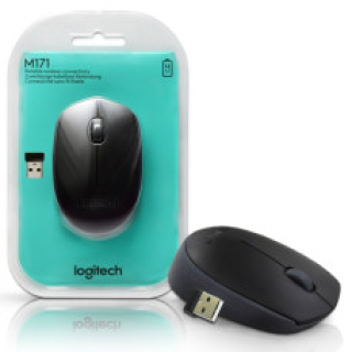 Беспроводная мышь Logitech M171 BLACK   USB   910-004643  купить в Инфотех
