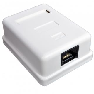 Розетка RJ-45 1-портовая кат 5е купить в Инфотех Розетка RJ-45 1-портовая кат 5е купить в Инфотех