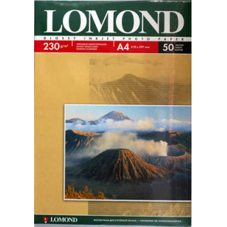 Фотобумага LOMOND Глянцевая бумага 1х A4, 230г/м2, 50л. 0102022 купить в Инфотех Фотобумага LOMOND Глянцевая бумага 1х A4, 230г/м2, 50л. 0102022 купить в Инфотех