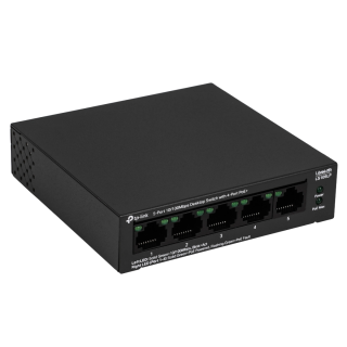 Коммутатор TP-Link LS105LP  5x100Мбит/с 4xPoE 41W  купить в Инфотех