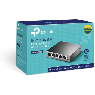 Коммутатор TP-Link TL-SF1005P  5x100M  4xPoE  купить в Инфотех