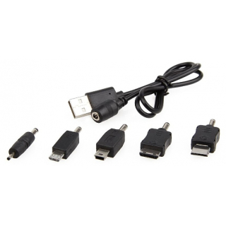 Универсальный кабель Energenie EG-UCS-002 USB для мобильных телефонов 5 коннекторов micro mini Samsung Nokia  купить в Инфотех
