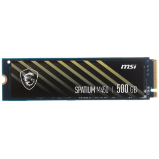 Накопитель SSD 500Gb MSI SPATIUM M450 V1   M.2  PCIe   S78-440K380-P83  купить в Инфотех