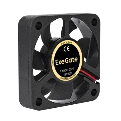 Вентилятор 50x50x10mm Exegate 5010M12S     2 pin     EX295199RUS  купить в Инфотех