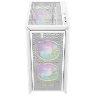 Корпус Powercase Alisio Micro Z3W ARGB   белый   купить в Инфотех