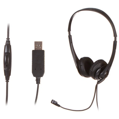 Гарнитура HP Stereo USB Headset стерео  T1A67AA    купить в Инфотех