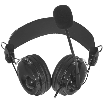 Гарнитура A4 HU-7P  черный 2м накладные USB  купить в Инфотех