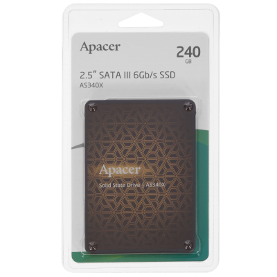 Накопитель SSD 240GB Apacer SSD AS340X AP240GAS340XC-1  купить в Инфотех