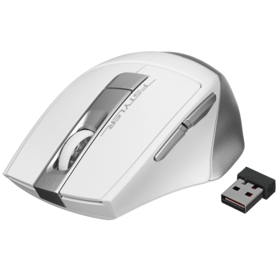 Мышь беспроводная A4 Fstyler FB35S белый/серый  2000dpi  BT/Radio  купить в Инфотех
