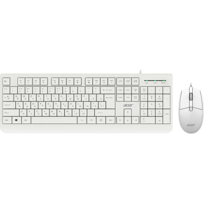 Клавиатура + мышь Acer OCC400 белый USB  купить в Инфотех