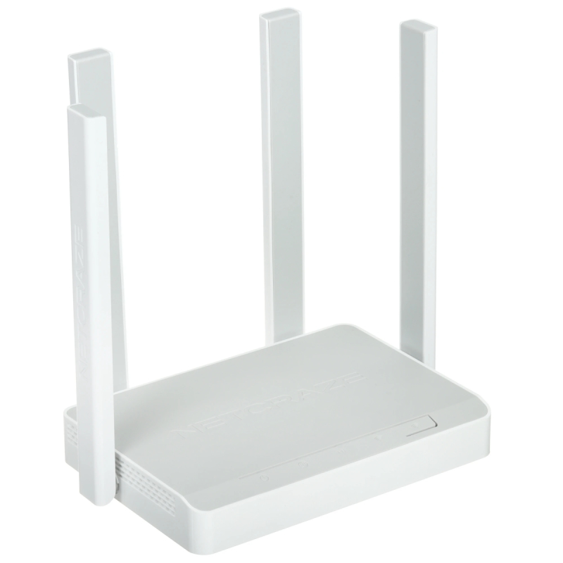 Беспроводной роутер Netcraze Speedster NC-3013  2,4+5Ггц  AC1200    GbLan  купить в Инфотех