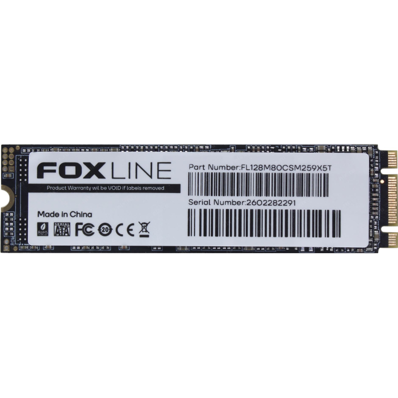 Накопитель SSD 512Gb Foxline FL512M80CSM259X5T   M.2  SATA   купить в Инфотех