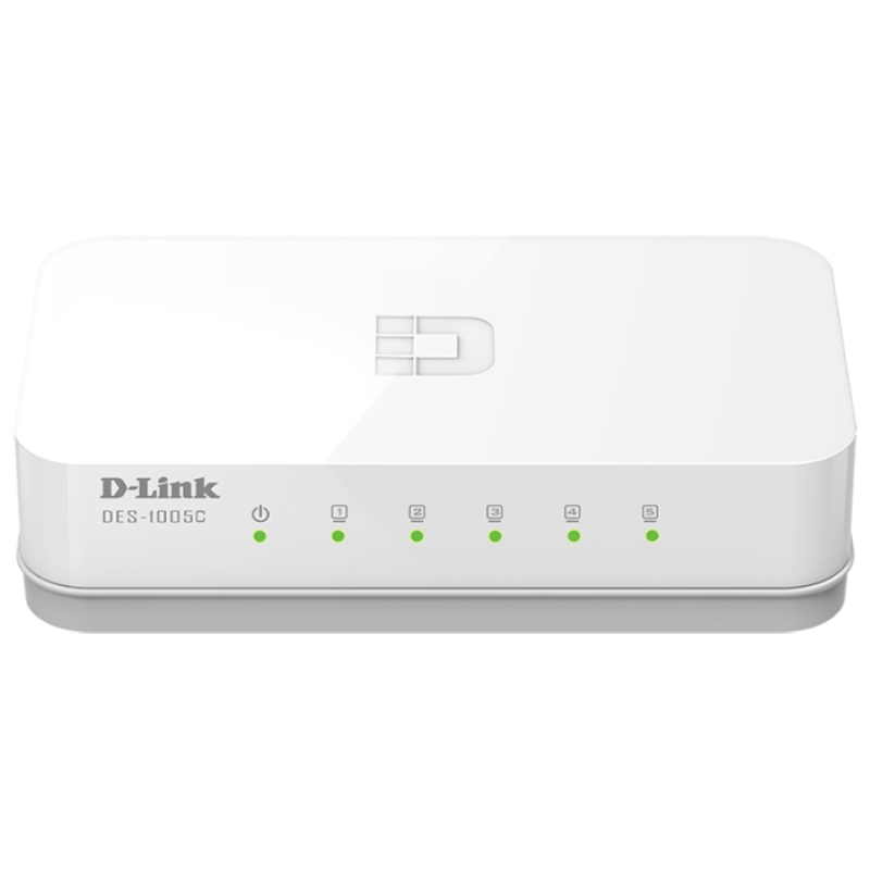 Коммутатор D-Link DES-1005C  5x100Мbit  купить в Инфотех