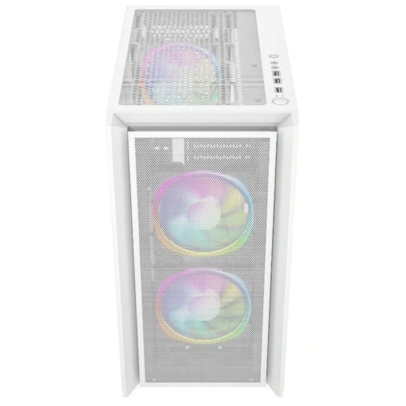 Корпус Powercase Alisio Micro Z3W ARGB   белый   купить в Инфотех