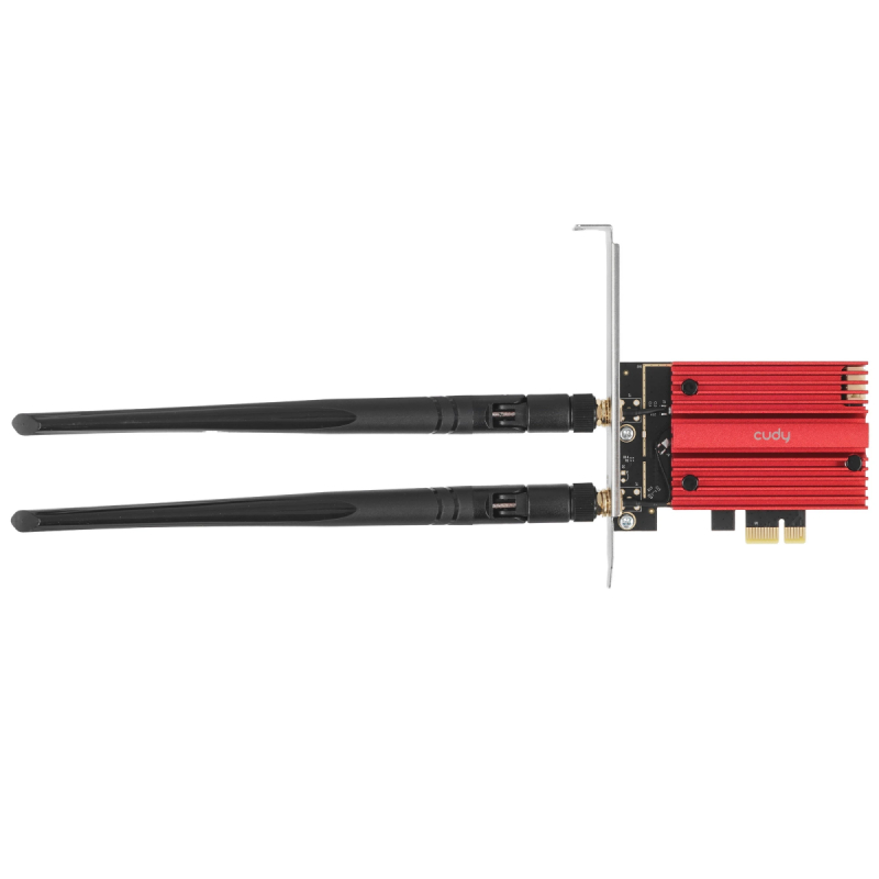 Беспроодной адаптер Cudy WE3000S АХ5400  PCI-e  2ант.  купить в Инфотех