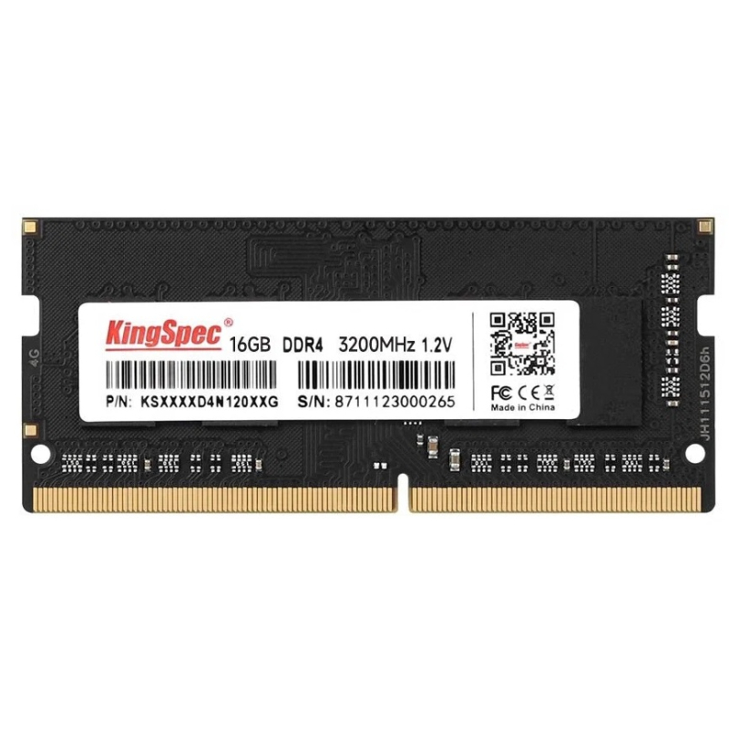 Модуль памяти 16GB SO-DIMM DDR4 3200MHz Kingspec KS3200D4N12016G  купить в Инфотех