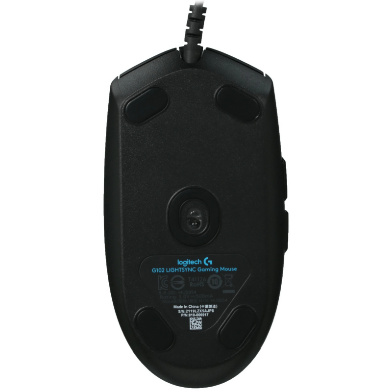 Мышь Logitech G102  черная  8000dpi  купить в Инфотех