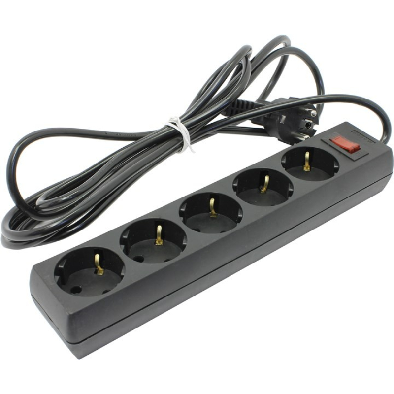 Сет.  фильтр Exegate SP-5-3B   5 розеток, 3м, черный  купить в Инфотех