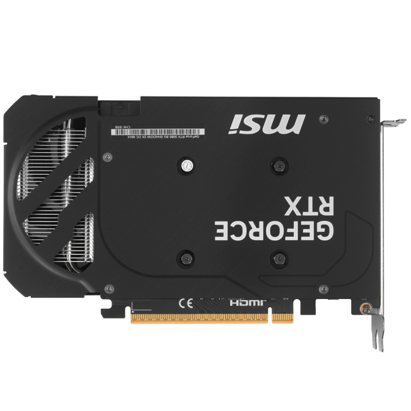 Видеокарта 8G RTX 5060 MSI SHADOW 2X OC MAX  купить в Инфотех
