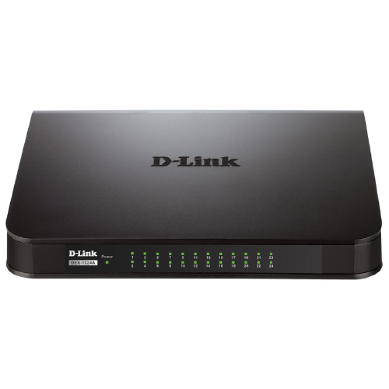 Коммутатор D-Link DES-1024A   24x 100Mbps  купить в Инфотех