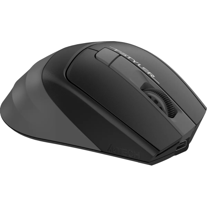 Беспроводная мышь A4Tech Fstyler FG35CS Plus серый 3200dpi бесшумная  USB  купить в Инфотех