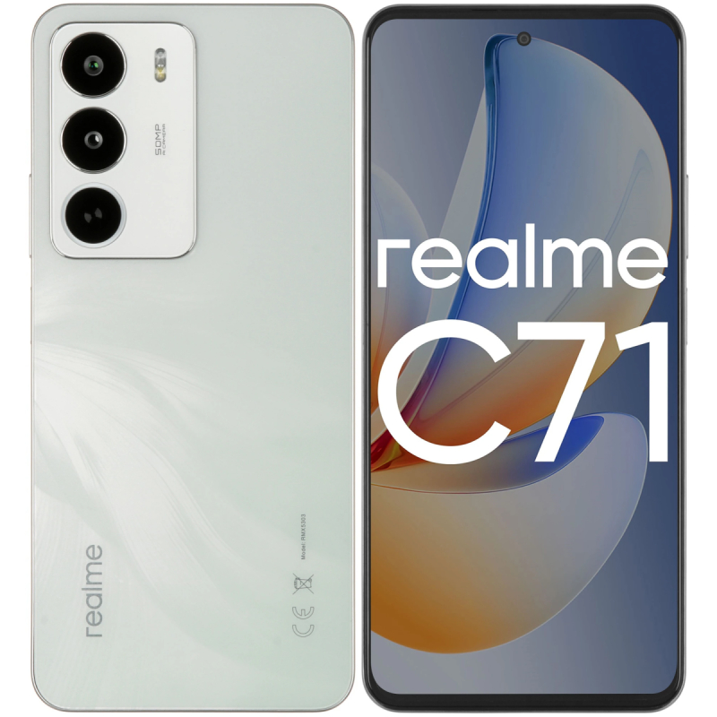 Смартфон Realme C71  8/256GB  белый  купить в Инфотех