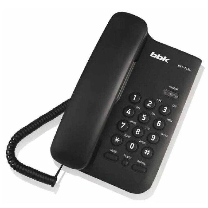 Телефон BBK BKT-74 RU черный  купить в Инфотех