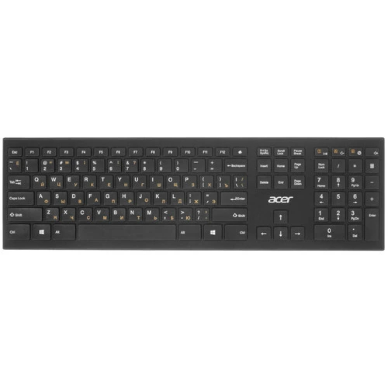 Клавиатура беспроводная Acer OKR010   slim Multimedia  купить в Инфотех