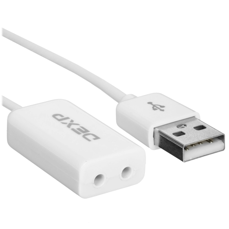 Звуковая карта DEXP 3D CM108  2.0  USB на проводе  купить в Инфотех