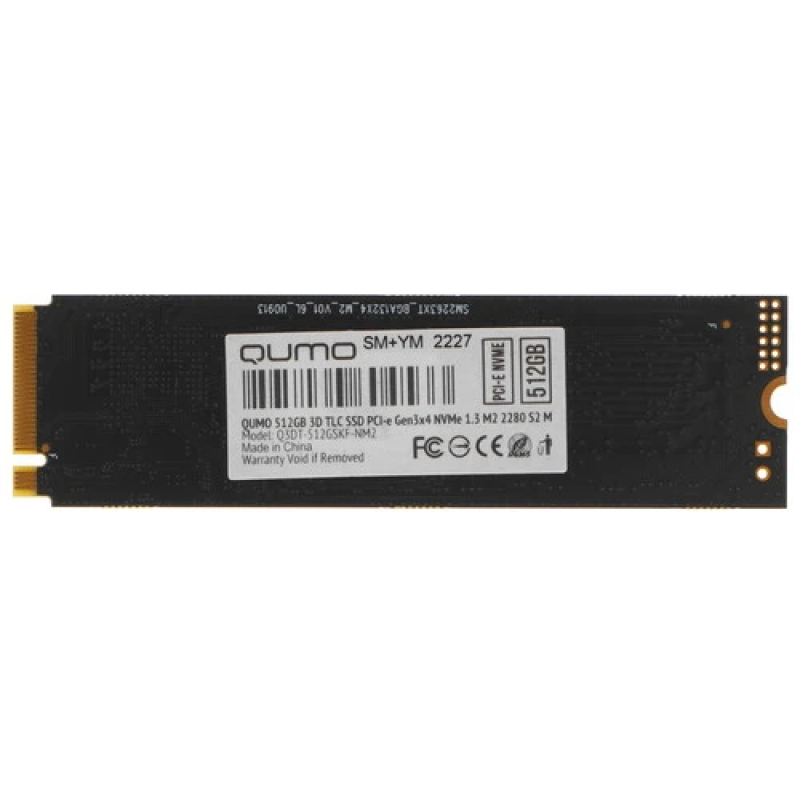 Накопитель SSD 512GB QUMO QM Novation Q3DT-512GSKF-NM2   M.2  PCI-e  купить в Инфотех