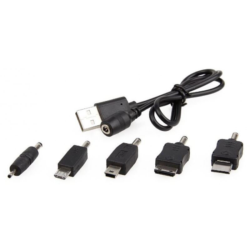 Универсальный кабель Energenie EG-UCS-002 USB для мобильных телефонов 5 коннекторов micro mini Samsung Nokia  купить в Инфотех